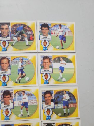 Cromos Fútbol Real Zaragoza ediciones este 94 95