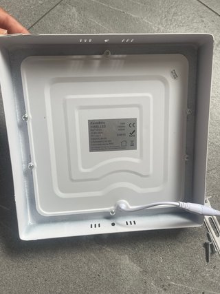 Panel LED Downlight Cuadrado 18W