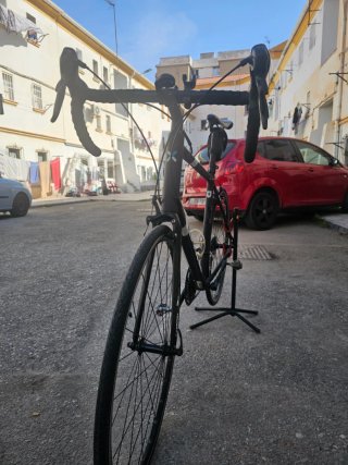 Bicicleta Carretera Triban 500 Negra