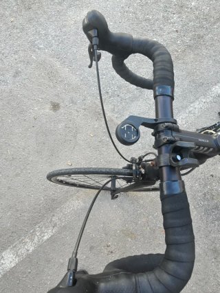 Bicicleta Carretera Triban 500 Negra