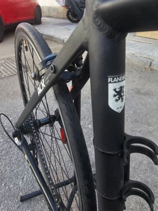 Bicicleta Carretera Triban 500 Negra