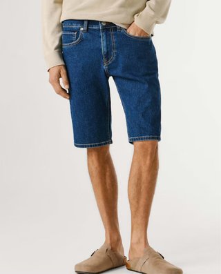 Pepe Jeans Vaqueros Cortos Hombre Azules