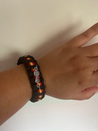 Pulsera Virgen del Pilar negra