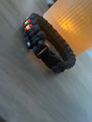 Pulsera Virgen del Pilar negra