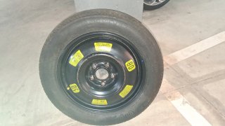 Llanta galleta 5x110mm, buje 65,1mm.