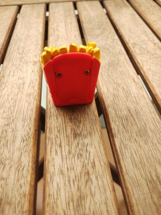 Transformer Patatas Fritas McDonald's 1987