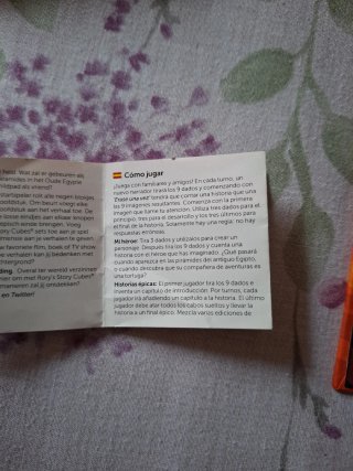 Juego de dados Rory's Story Cubes