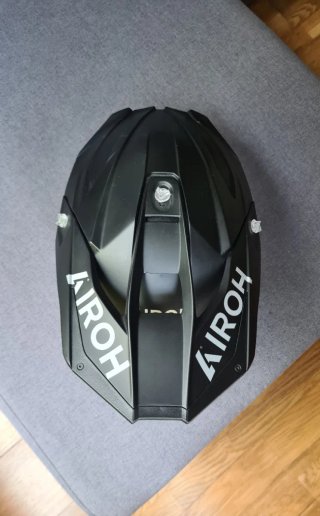 Casco Moto Airoh Twist 3 Black Matt + Gafas 100%