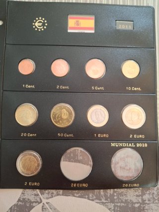 Lote monedas euro y coleccionables