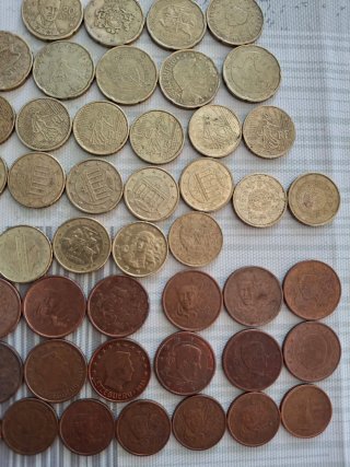 Lote monedas euro y coleccionables