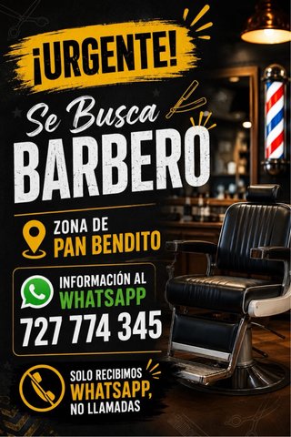Se busca barbero