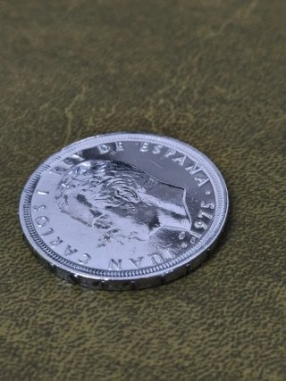 Moneda Carlos III Rey de España 1975