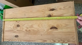 Cajonera de madera 3 cajones.