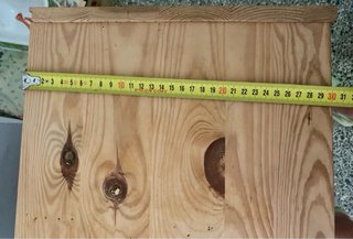 Cajonera de madera 3 cajones.