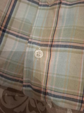 Camisa Polo Ralph Lauren cuadros verde M