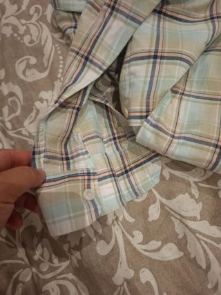 Camisa Polo Ralph Lauren cuadros verde M