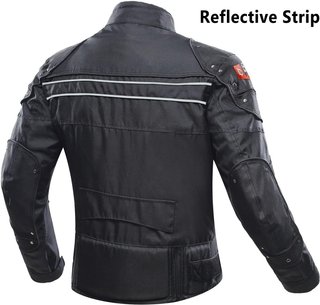 BORLENI Chaqueta de moto a prueba de viento Talla-L