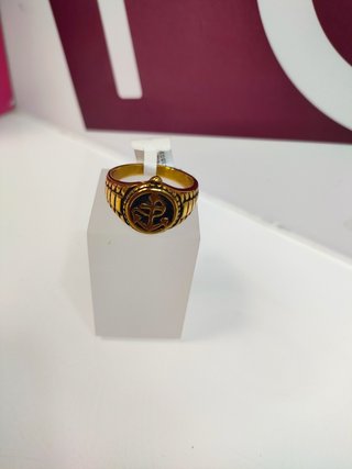 Anillo acero hombre ancla t 29