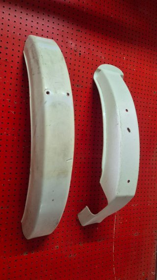 Guardabarros para moto pequeña