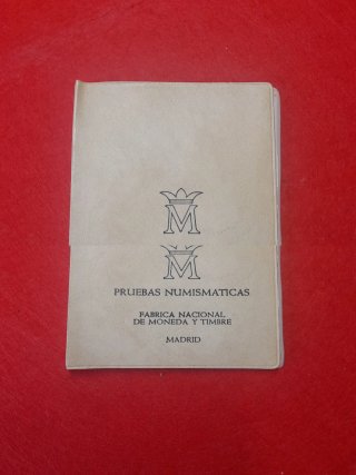 Colección Monedas Pruebas Numismáticas 1976