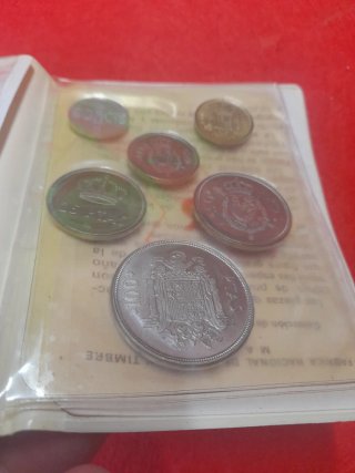 Colección Monedas Pruebas Numismáticas 1976
