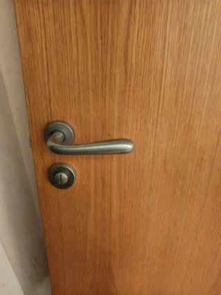 Puerta interior de madera