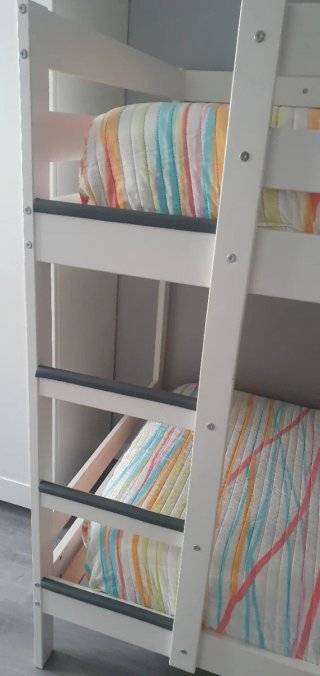 Litera 90cm Blanca