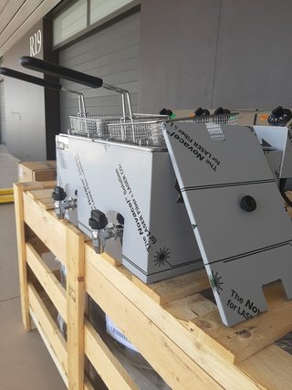 FREIDORA ELÉCTRICA 10+10 LT/AM