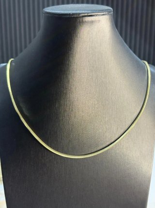 Cadena laminada oro 14k