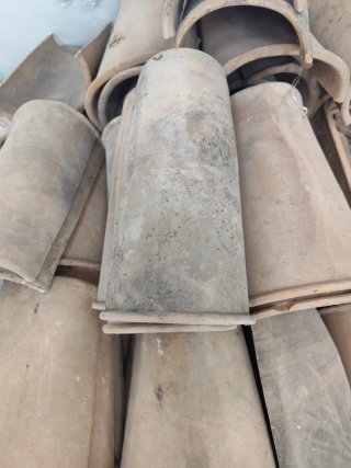Tejas árabes de barro