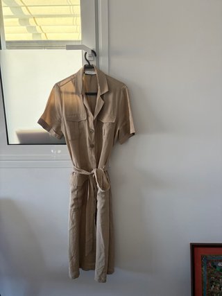 Vestido Beige Talla 38 EUR