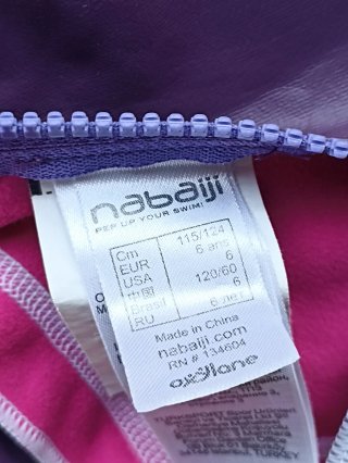 Neopreno niña Decathlon Talla 6