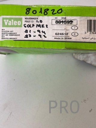 Kit embrague Volkswagen 801820