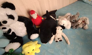 Set peluche animali assortiti