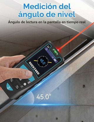Medidor Láser 50M Pantalla HD IPS Nuevo