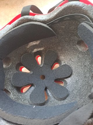 Casco infantil Btwin rosa