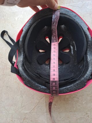 Casco infantil Btwin rosa