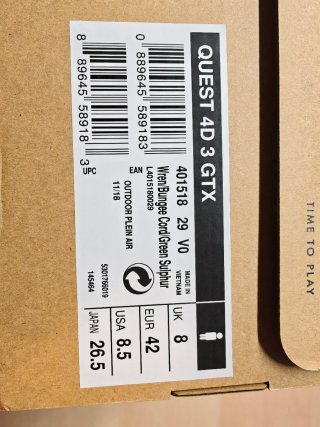 Botas Salomon Quest 4D 3 GTX