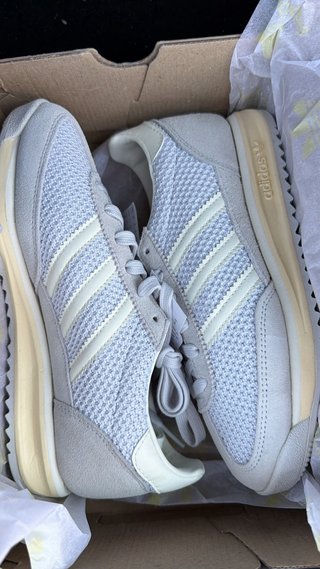 Zapatillas Adidas Mujer Gris/Blanco