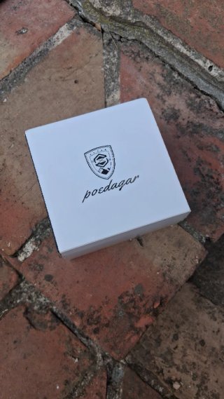 Reloj Poedagar Caja Plata y Gris
