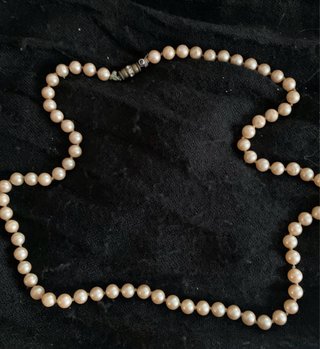 4 COLLARES PERLAS BISUTERÍA