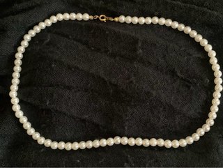 4 COLLARES PERLAS BISUTERÍA