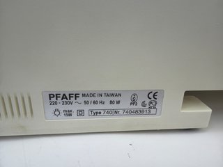 Maquina Coser Pfaff 1040 Hobby