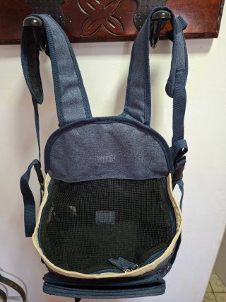 Mochila transportín para mascotas