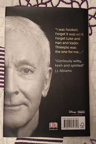 libro tapa dura iam c-3po star wars firmado