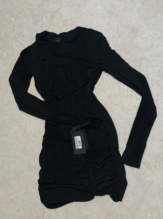 Vestido Pinko Negro Talla XS
