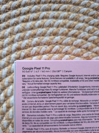 Google Pixel 11 Pro 256GB Rosa Precintado
