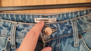 Falda vaquera Stradivarius