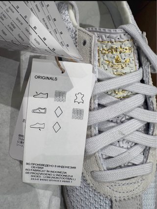 Zapatillas Adidas Original Gris/Blanco