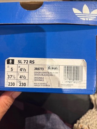 Zapatillas Adidas Original Gris/Blanco